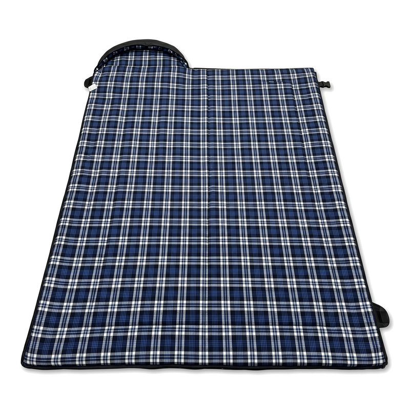 Deckenschlafsack 3-Jahreszeiten – 220 × 80 cm | Flanell | -20°C Extrem | Koppelbar