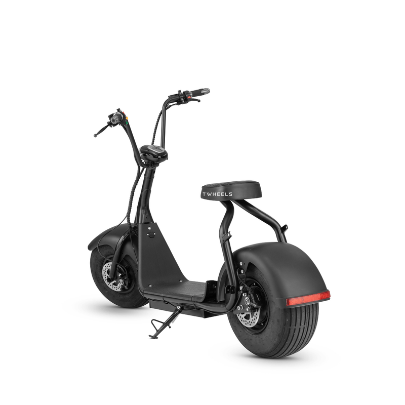 E - Roller Schwarz Matt – TWHEELS - TWHEELS