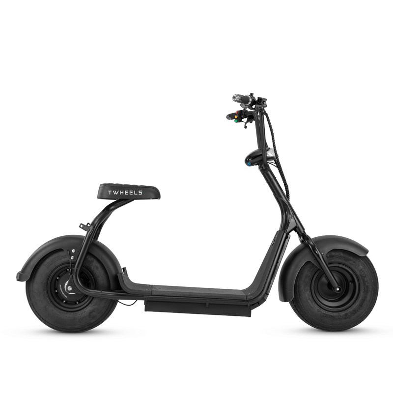 E - Roller Schwarz Matt – TWHEELS - TWHEELS