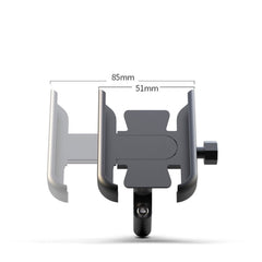 TWHEELS Handyhalterung für die Lenkstange von E-Scooter und Fahrrad.