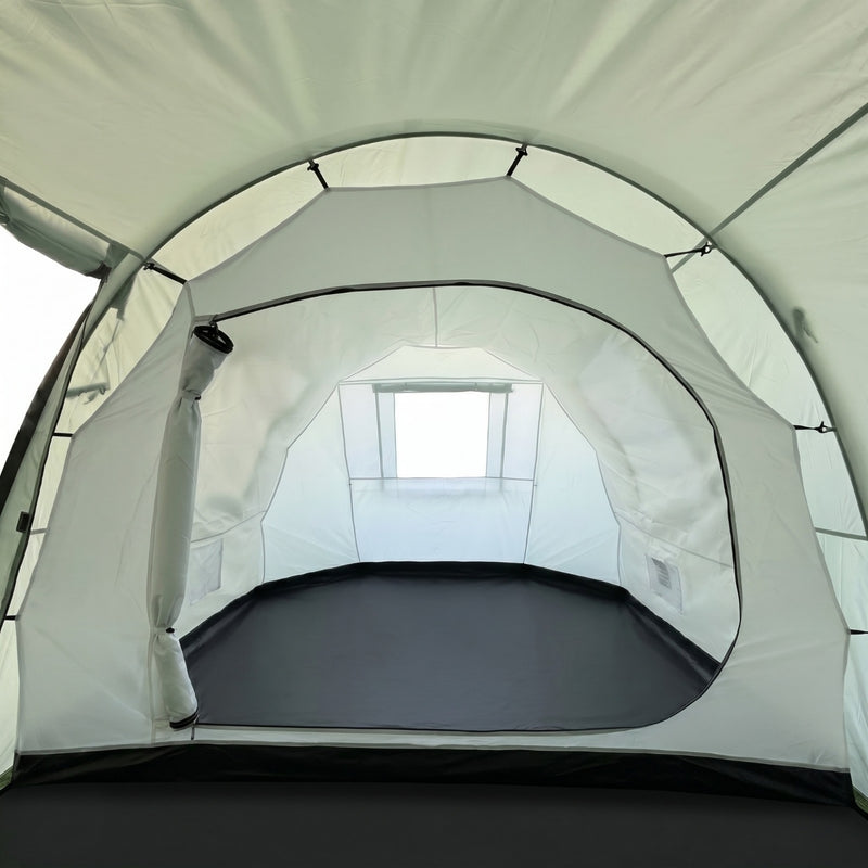 Tunnelzelt Camping – Familienzelt mit 3 Eingängen | Wasserdicht 3000 mm | Leicht 8 kg