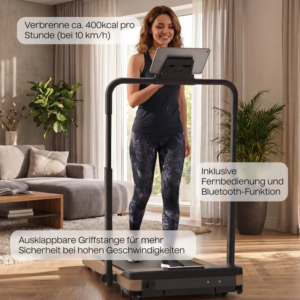 Walking Pad Laufband aus Eichenholz – TWHEELS - TWHEELS