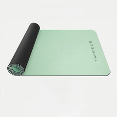 Rutschfeste TWHEELS Yogamatte, gepolstert und rollbar, für Yoga und Pilates.