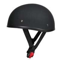 Chopper Helm Schwarz Matt