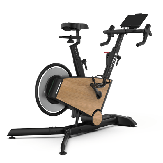 Hometrainer Indoor Bike aus Eichenholz – TWHEELS