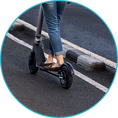 Leistungsstarker Nabenmotor für bis zu 20 km/h Geschwindigkeit