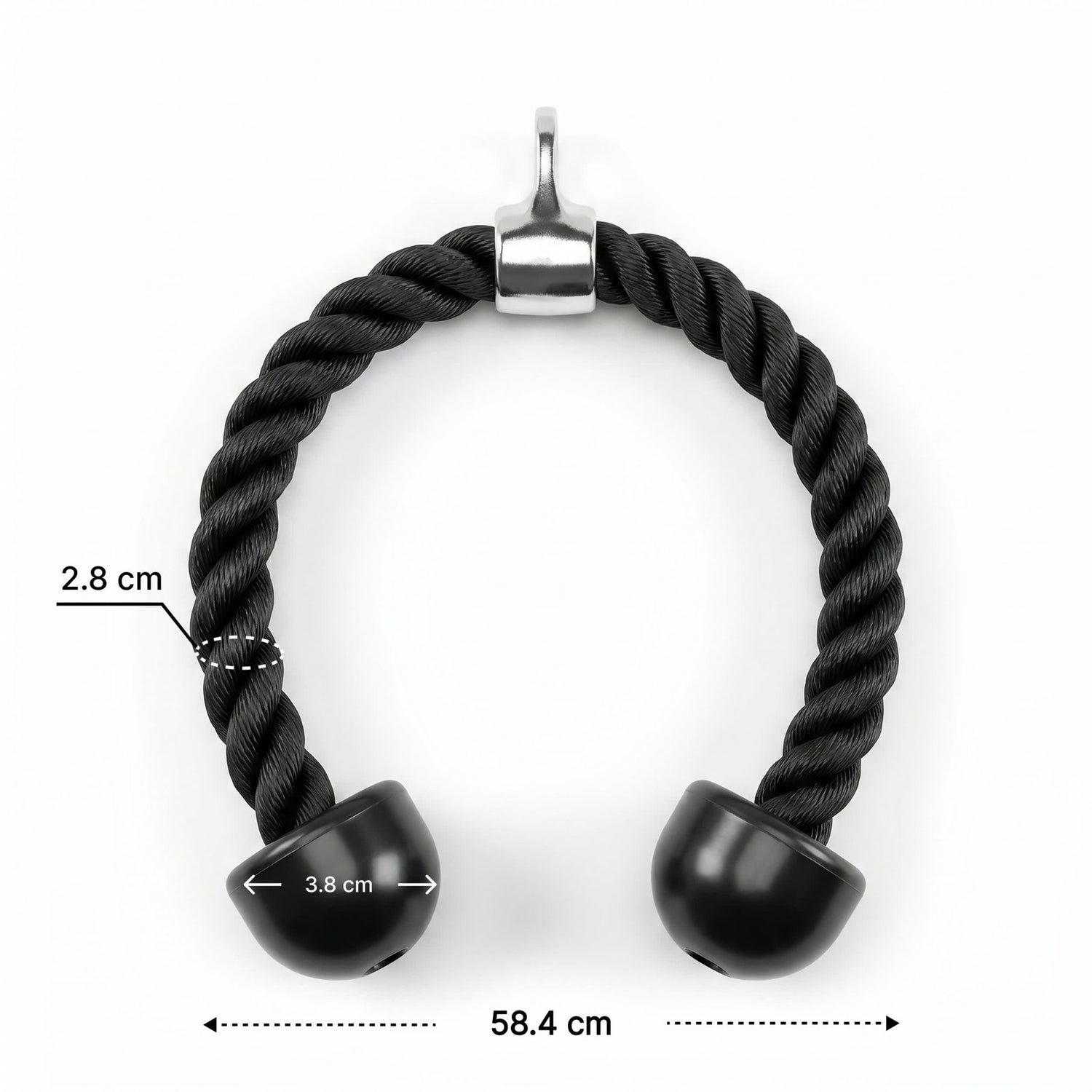 Kabelzug-Aufsatz Set – 4-teiliges Zubehörpaket für deinen Fitness-Turm - TWHEELS