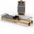 TWHEELS Pilates Reformer aus Ahornholz, aufgebaut und platzsparend gefaltet
