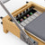 Federmechanismus und Widerstandssystem des TWHEELS Pilates Reformer aus Ahornholz