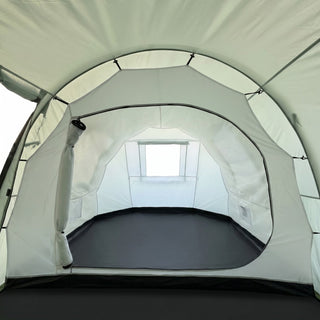 TWHEELS Tunnelzelt Camping, schnell aufgebaut mit viel Kopffreiheit