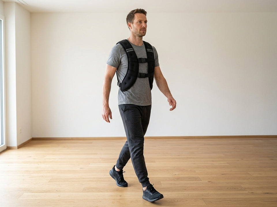 Rucking: gewichtetes Gehen: Startposition