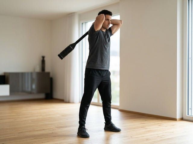 360-Schwung (Gada Swing) auf dem Mace Bell mit anpassbaren Gewichtsblöcken 6–16 kg